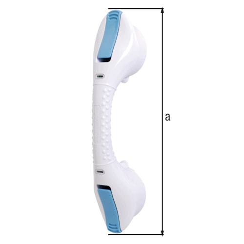 Alberts® Haltegriff, mobil, Kunststoff, weiß, Länge: 420 mm, verpackt à 1St 140786