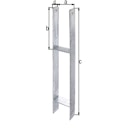 Vorschaubild Alberts® H-Pfostenträger 300x60x6mm Gesamtlänge 800mm für verschiedene Pfostenstärken