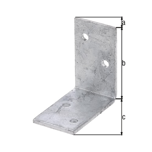 Pergolawinkel feuerverz. 40x70x70 mm