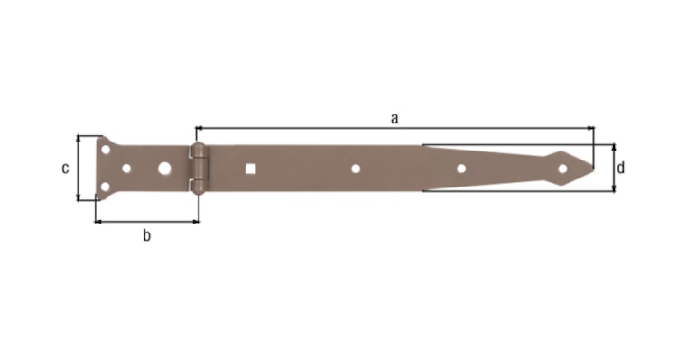 Alberts® DURAVIS® Werfgehänge 302mm