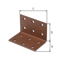Vorschaubild Alberts DURAVIS® Lochplattenwinkel 40x40x60mm
