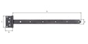 Vorschaubild Alberts® DURAVIS® Kreuzgehänge 591mm
