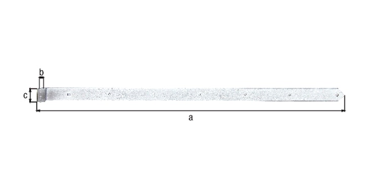 Alberts® Ladenband 1382x60 mm ⌀20 mm feuervz.