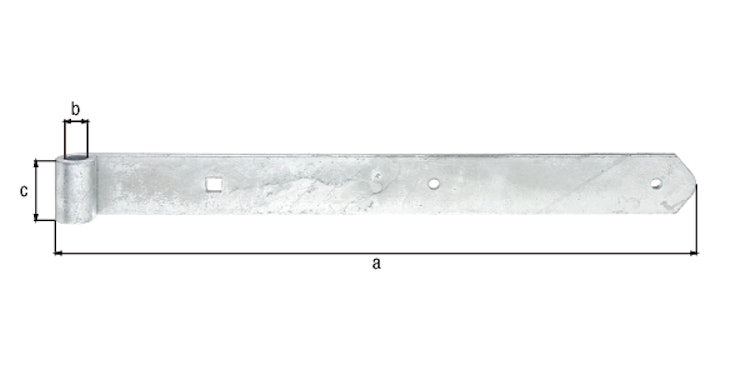Alberts® Ladenband 400x40 mm ⌀13 mm feuervz.