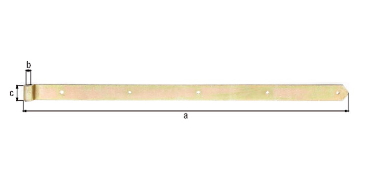 Alberts® Ladenband 400x45 mm ⌀16 mm feuervz.