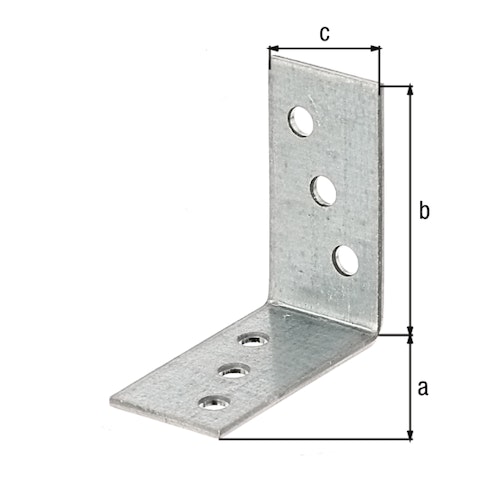 Alberts® Winkelverbinder  40x40x20 mm