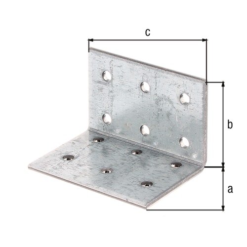 Alberts® Lochplattenwinkel  40x40x60 mm