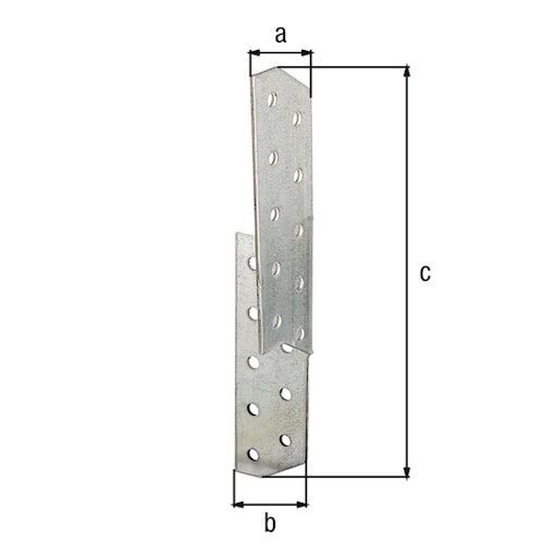 Sparren-Pfettenanker vz 32x32x170 mm LI
