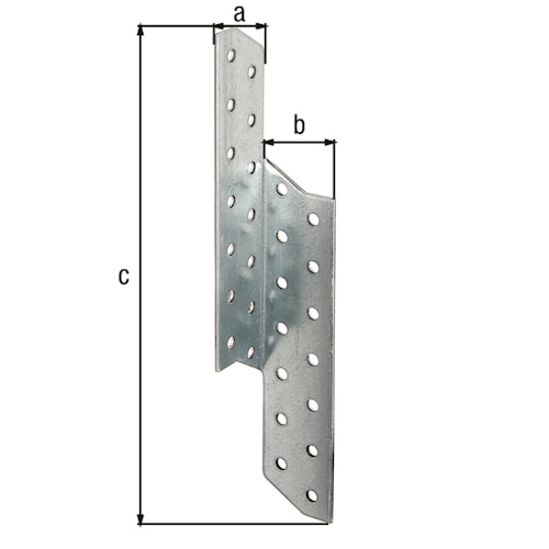 Sparren-Pfettenanker vz 32x32x210 mm RE