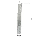 Vorschaubild Sparren-Pfettenanker vz 32x32x210 mm LI