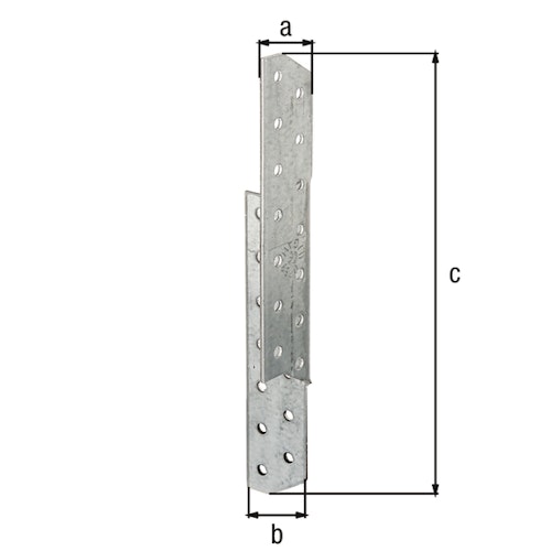 Sparren-Pfettenanker vz 32x32x210 mm LI