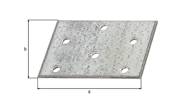 Alberts® Flachverbinder  60x40 mm