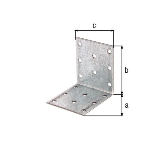 Alberts® Lochplattenwinkel  60x60x50 mm