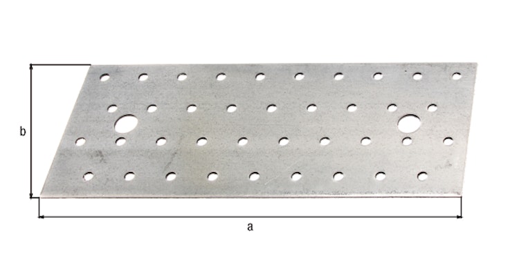 Alberts® Lochplatte  200x80 mm