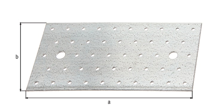 Alberts® Lochplatte  200x100 mm