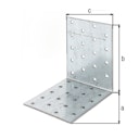 Vorschaubild Alberts® Lochplattenwinkel  100x100x80 mm
