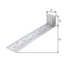 Alberts® Flachstahl-Betonanker zum Einbetonieren  205x40x40 mm