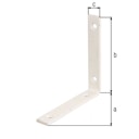 Vorschaubild Alberts® Balkenwinkel weiß beschichtet 120x120x20 mm