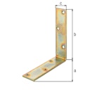 Vorschaubild Alberts® Balkenwinkel 150x150x40 mm