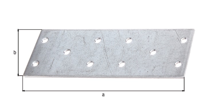Alberts® Lochplatte 300x120 mm