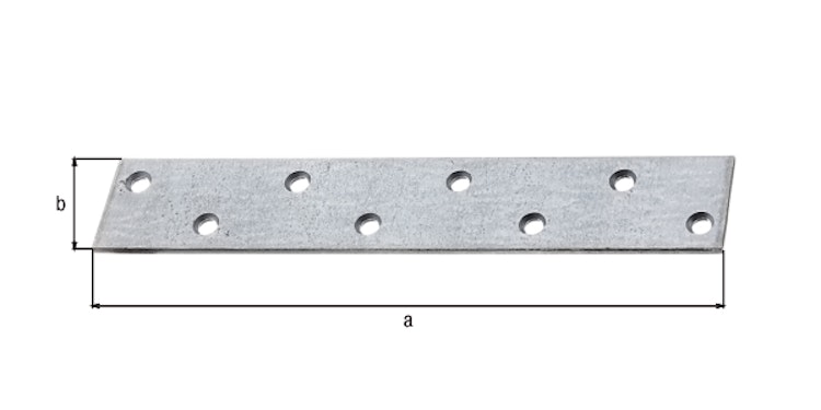 Alberts® Flachverbinder  170x30 mm