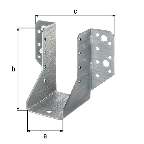 Alberts® Balkenschuh lichte Breite 50 mm Höhe 105 mm