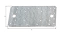 Vorschaubild Flachverbinder verz. 195x90x3,0 mm