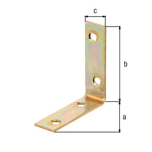 Alberts® Stuhlwinkel 50x50x15 mm