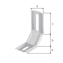 Vorschaubild Alberts® Verstellwinkelgeprägtmit Langloch35/30/50/32 mm