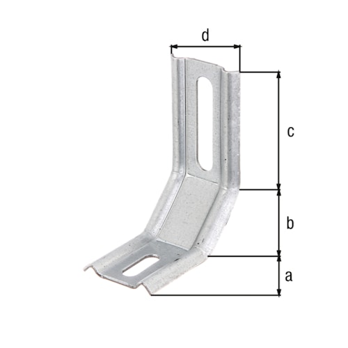 Alberts® Verstellwinkelgeprägtmit Langloch35/30/50/32 mm