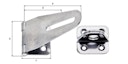 Vorschaubild Sicherheitsüberfalle VA 83x37x30 mm