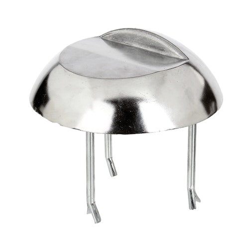 Alberts® Auflaufstütze Aluguss ohne Langlöcher Durchmesser 205 mm Höhe 65 mm 