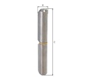 Vorschaubild Alberts® Anschweißrolle,zweit.,Außen-⌀22mm,Höhe 180mm