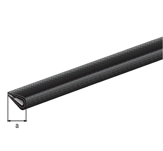 Alberts® Kantenschutzprofil, 10x7x1500 mm, PVC