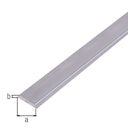 Vorschaubild Alberts® Abdeckprofil mit abgerundeten Kanten, Alu natur, LxBxH 1000 x 25 x 4 mm 470029