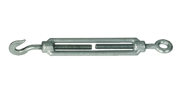 Alberts® Spannschloss, verzinkt, min. Abstand 150 mm, max. Abstand 235 mm, Gewinde M6 530679