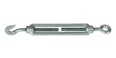 Vorschaubild Alberts® Spannschloss, verzinkt, min. Abstand 165 mm, max. Abstand 240 mm, Gewinde M8 530686