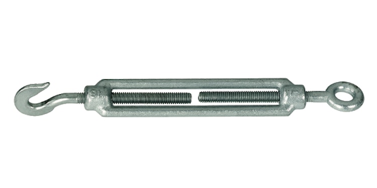 Alberts® Spannschloss, verzinkt, min. Abstand 200 mm, max. Abstand 280 mm, Gewinde M10 530693