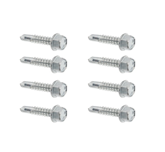 Alberts® Schrauben-Set, zur Befestigung von Zaunfeldern,SB,verzinkt 554439