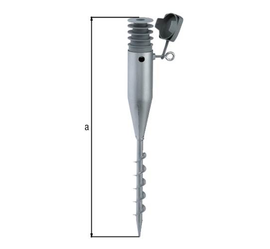 Alberts® Zubehör-Set für Einschraub- Bodenhülse, Kst. 609948