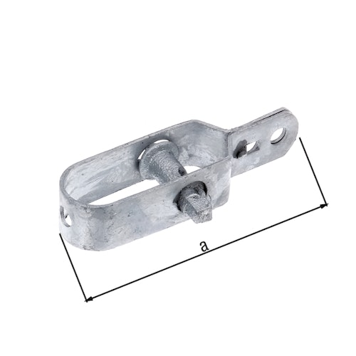 Alberts® Drahtspanner mit Stahlnuss, feuerverzinkt, Gesamtlänge 100mm, Größe 2 610685