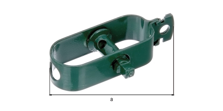 Alberts® Drahtspanner, verzinkt, grün Kst.b., Gesamtlänge 130 mm 611316