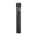 Vorschaubild Alberts® Zaunpf.verkürzt,Befest.m.Einschlag-Bodenh.anthrazit-met. Kst.b.L2165mm,⌀38mm 613983