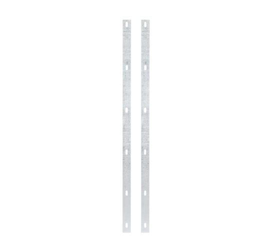 GAH Flacheisen-Set für 1000 mm anth. 40x4 mm