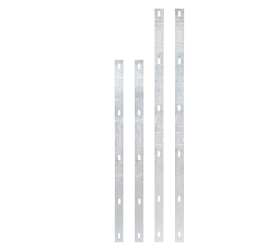 GAH Flacheisen-Set für 1800 mm anth. 40x4 mm
