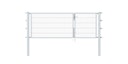 Vorschaubild Alberts® Doppeltor Flexo,feuerverzinkt,lichte BxH1000+2000x1000,PF80x80/1700mm 646523
