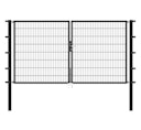 Vorschaubild Alberts® Doppeltor Flexo,fvz.anth Kst.b.RAL 7016,li.BxH1000+2000x1800,PF80x80/2500mm 647032