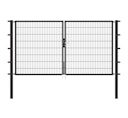 Vorschaubild Alberts® Doppeltor Flexo,fvz.anth Kst.b.RAL 7016,li.BxH1000+2000x2000,PF80x80/2700mm 647049