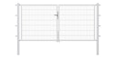 Vorschaubild Alberts® Doppeltor Flexo,feuerverzinkt,lichte BxH3500x1600,PF80x80/2300mm 647995