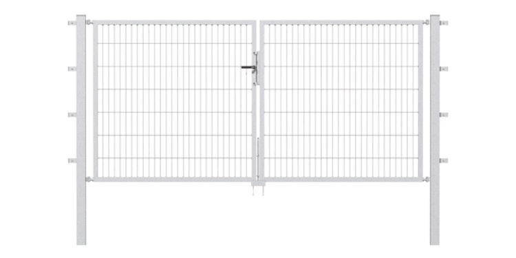 Alberts® Doppeltor Flexo,feuerverzinkt,lichte BxH3500x1600,PF80x80/2300mm 647995